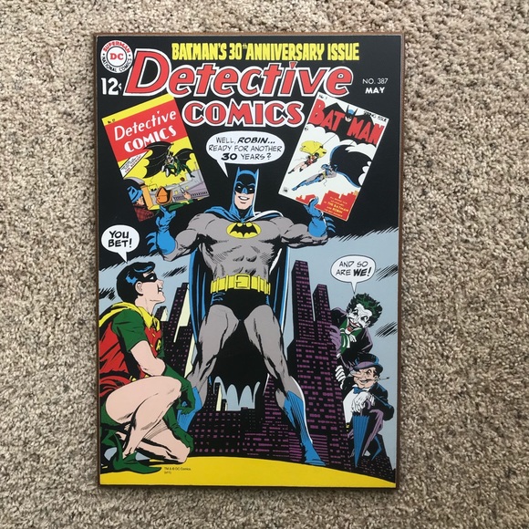 Dc Comics Wall Art 13x19 Batman Poshmark